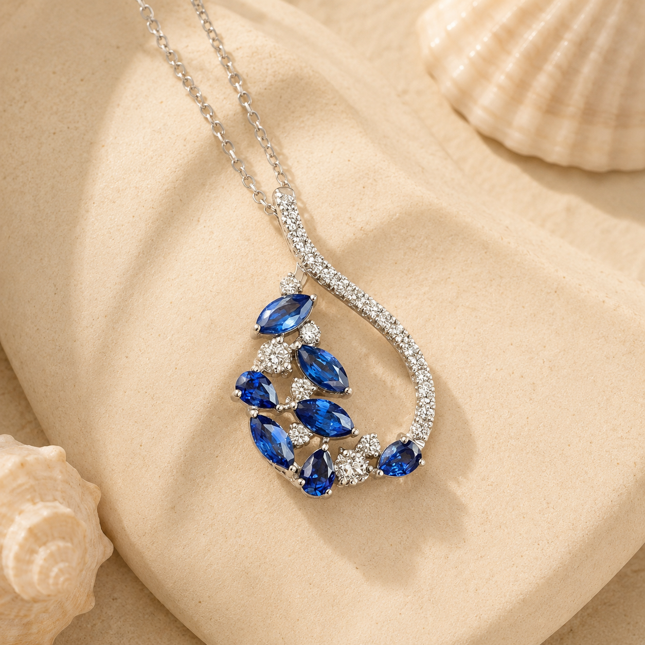 Pearl Shore Necklace — freshwater pearl